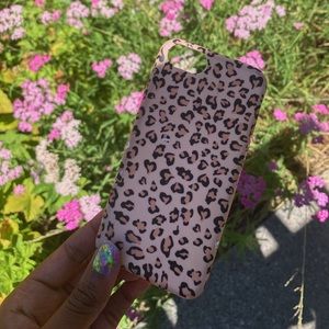★cheetah print phone case ★